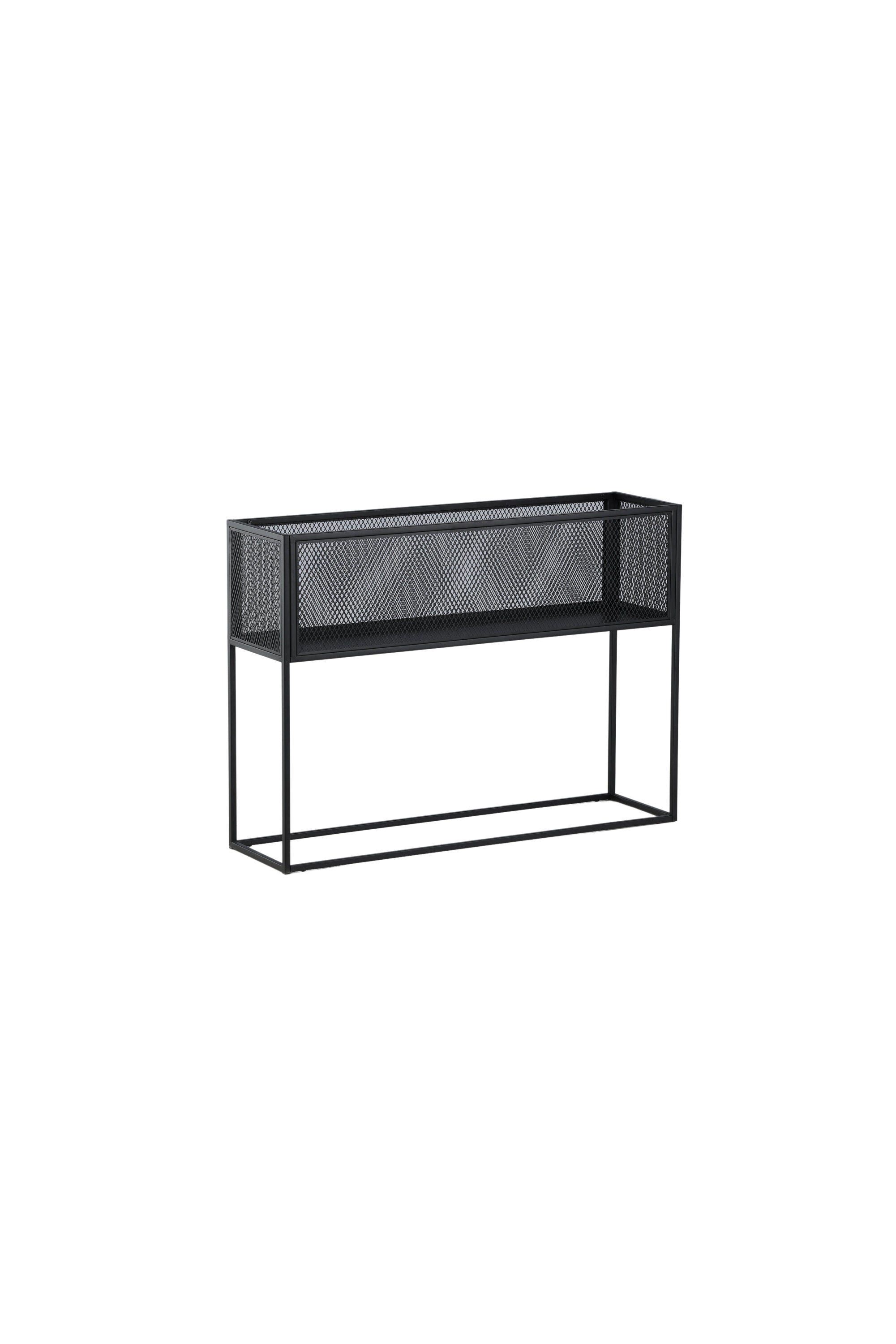Netz Regal in Schwarz präsentiert im Onlineshop von KAQTU Design AG. Standregal ist von Venture Home