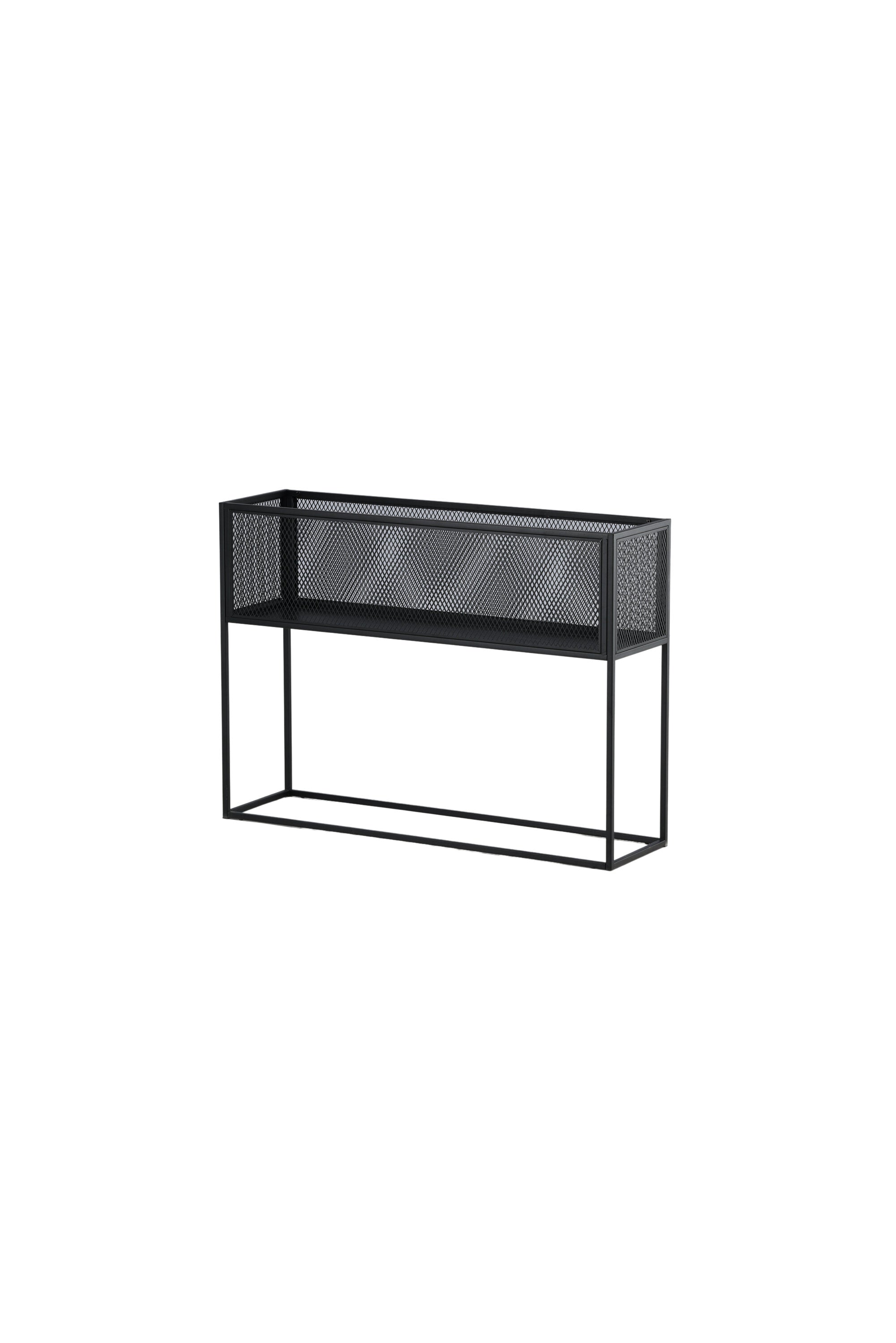 Netz Regal in Schwarz präsentiert im Onlineshop von KAQTU Design AG. Standregal ist von Venture Home