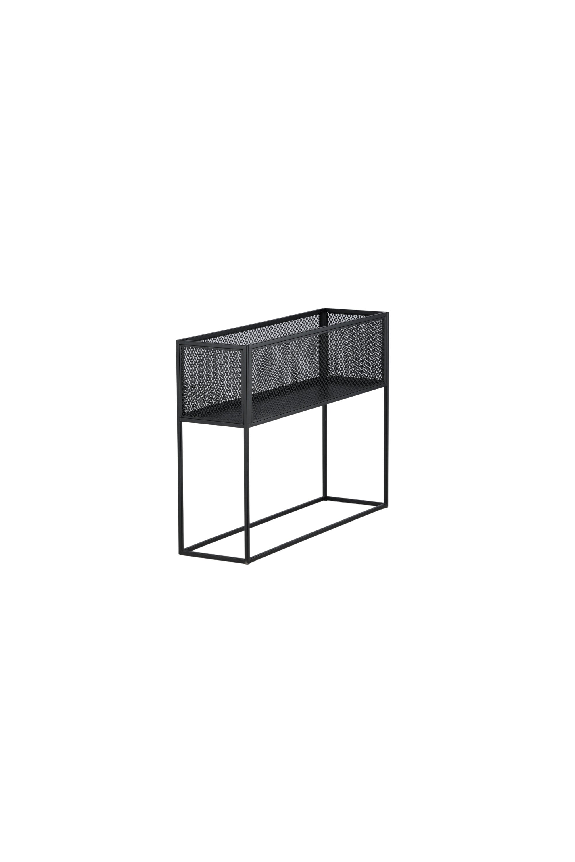 Netz Regal in Schwarz präsentiert im Onlineshop von KAQTU Design AG. Standregal ist von Venture Home