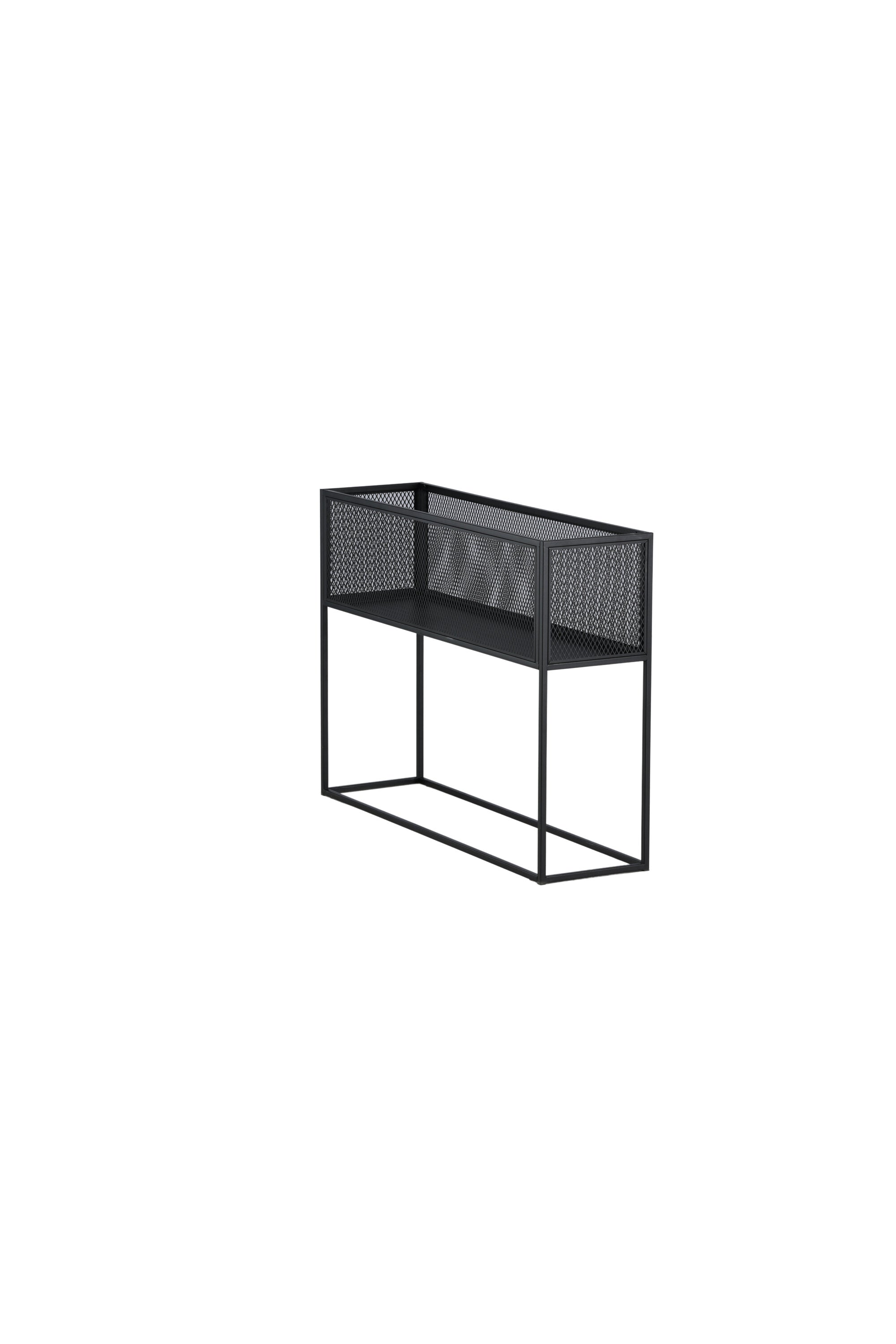 Netz Regal in Schwarz präsentiert im Onlineshop von KAQTU Design AG. Standregal ist von Venture Home