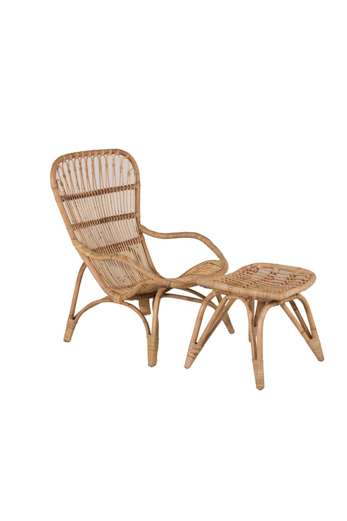 Ella Loungestuhl in Offwhite präsentiert im Onlineshop von KAQTU Design AG. Outdoor-Sessel ist von Venture Home