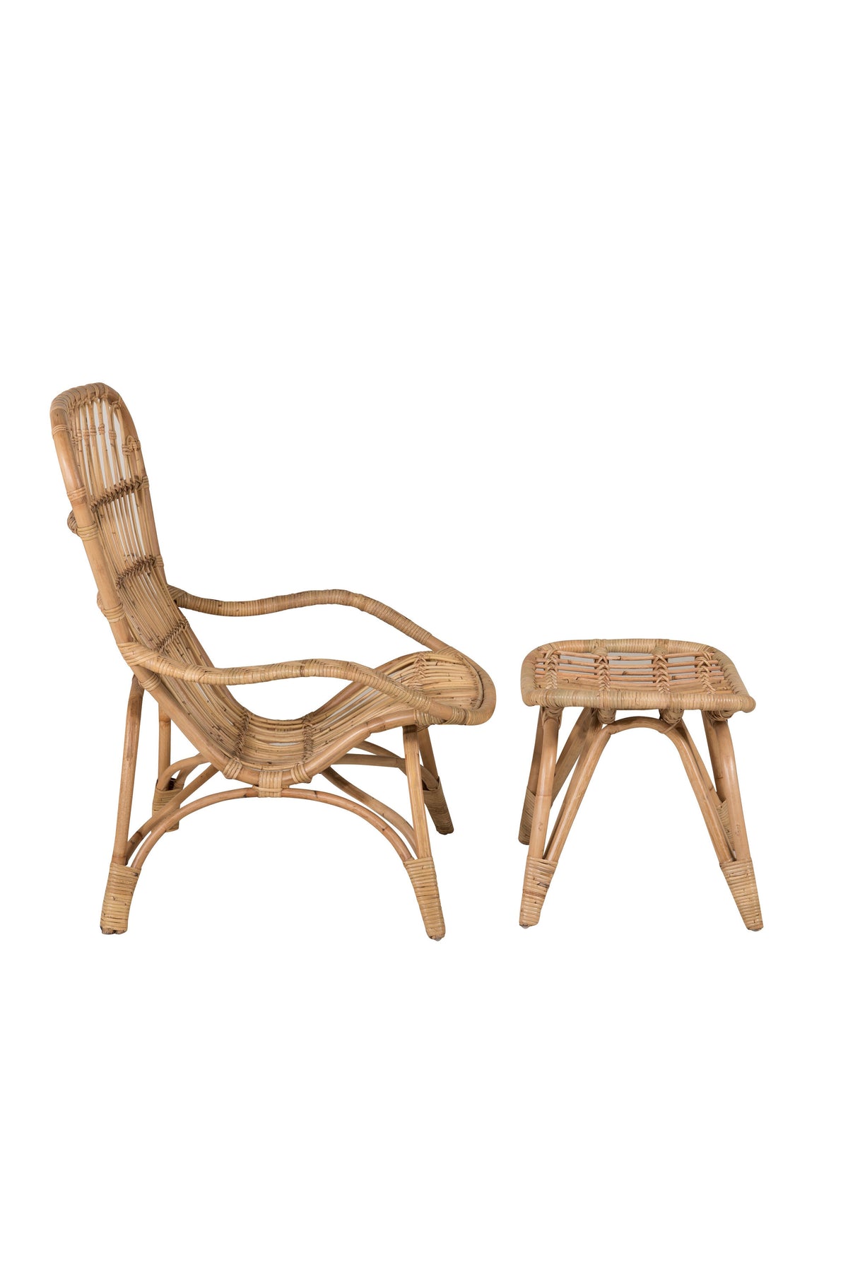 Ella Loungestuhl in Offwhite präsentiert im Onlineshop von KAQTU Design AG. Outdoor-Sessel ist von Venture Home