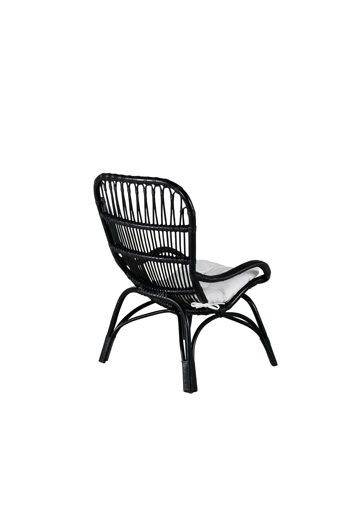 Ella Lounge Stuhl in Black präsentiert im Onlineshop von KAQTU Design AG. Outdoor-Sessel ist von Venture Home