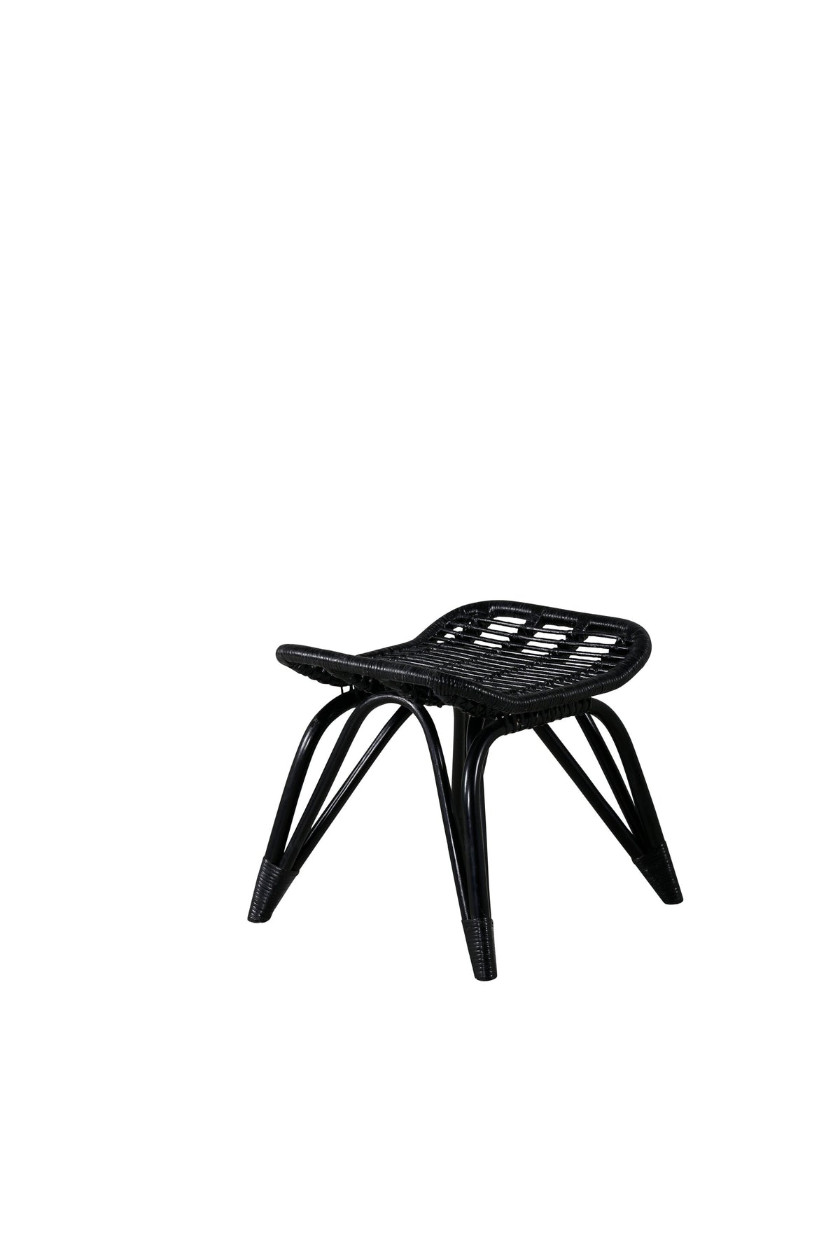 Ella Lounge Stuhl in Black präsentiert im Onlineshop von KAQTU Design AG. Outdoor-Sessel ist von Venture Home