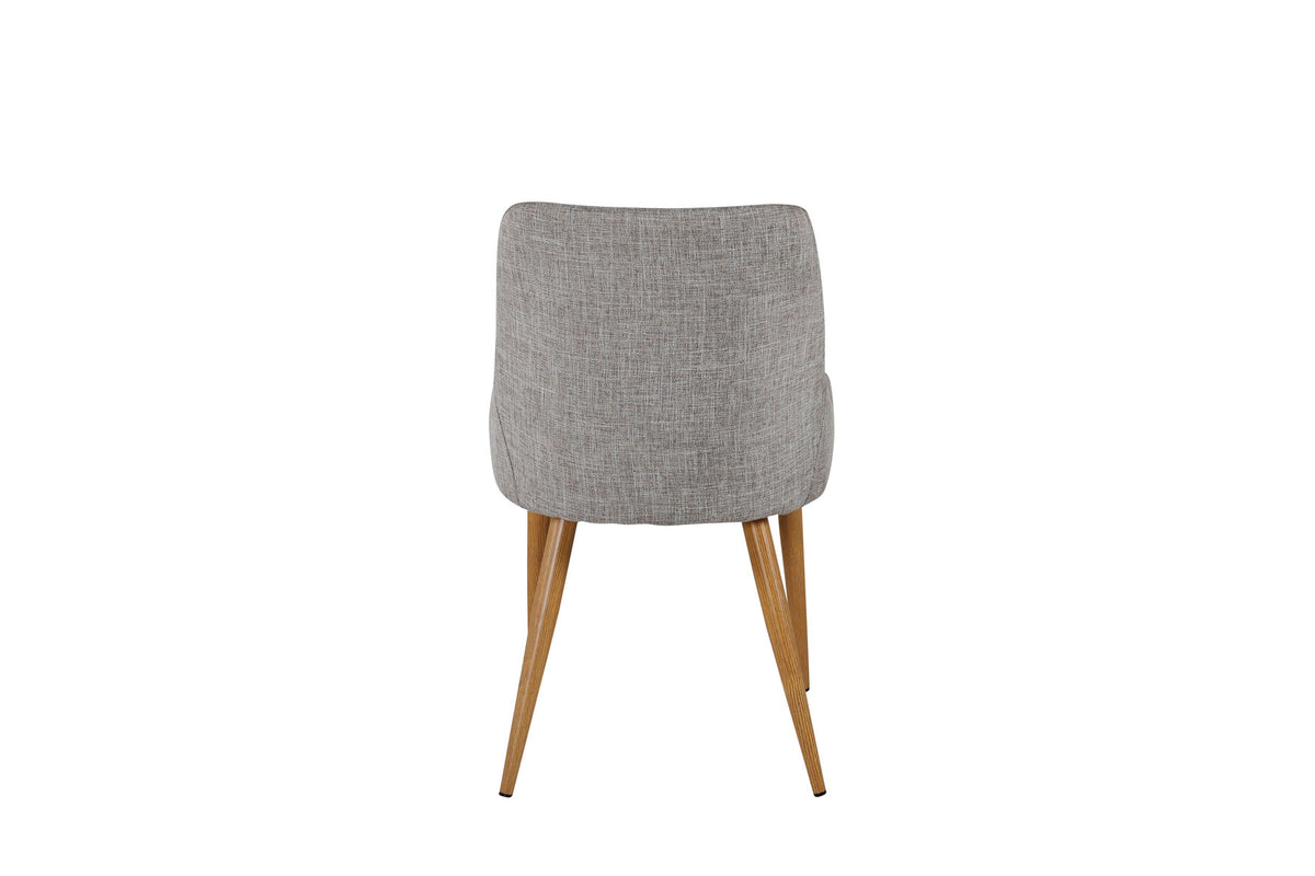 Plaza Stuhl in Grau / Natur präsentiert im Onlineshop von KAQTU Design AG. Stuhl ist von Venture Home