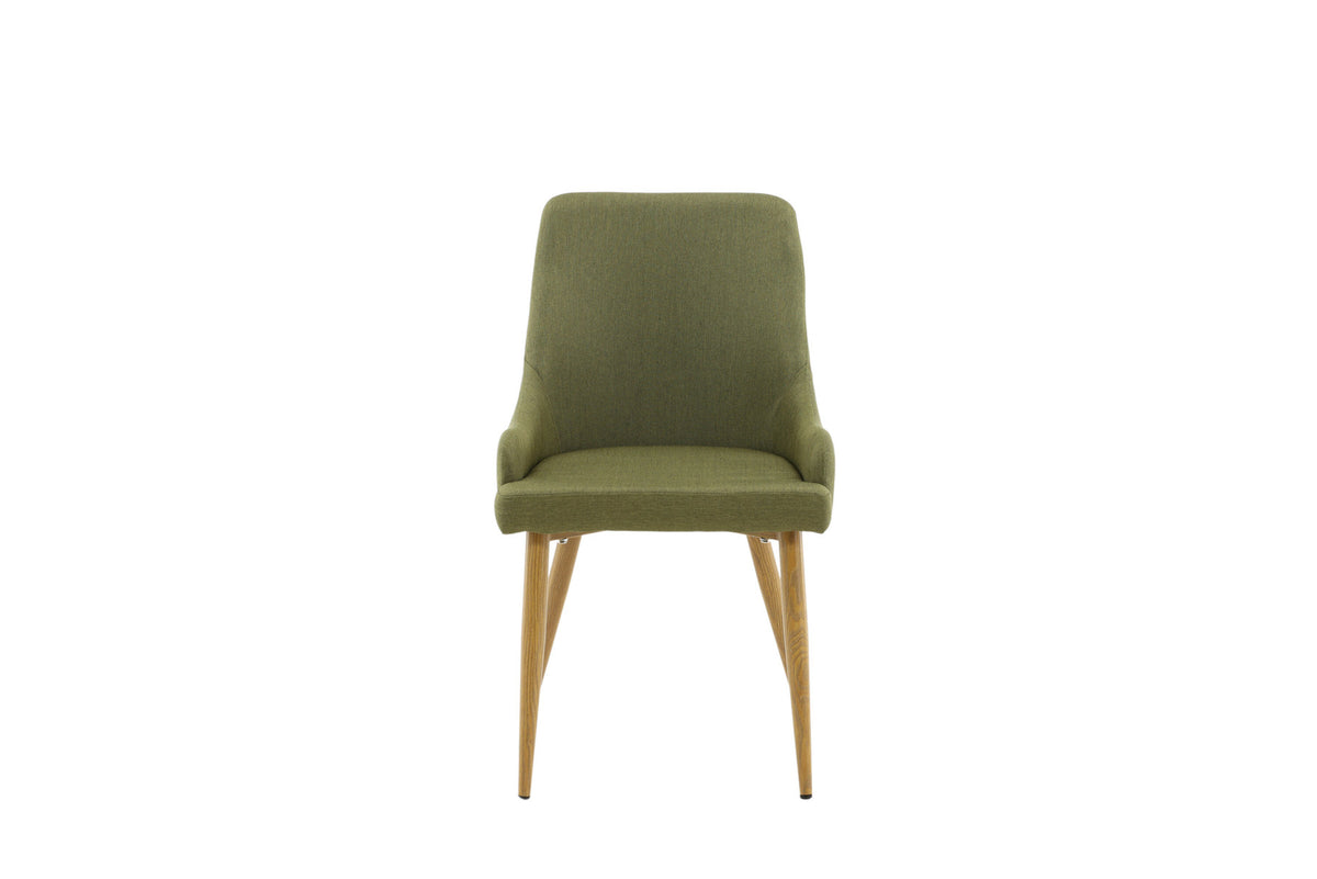 Plaza Stuhl in Moosgrün / Natur präsentiert im Onlineshop von KAQTU Design AG. Stuhl ist von Venture Home