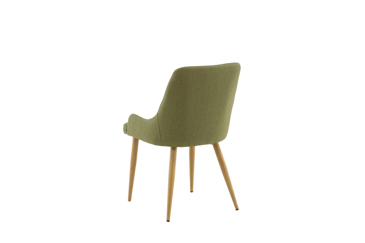 Plaza Stuhl in Moosgrün / Natur präsentiert im Onlineshop von KAQTU Design AG. Stuhl ist von Venture Home