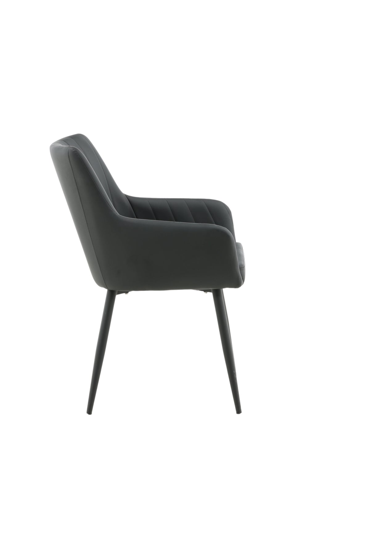 Comfort Stuhl in Schwarz präsentiert im Onlineshop von KAQTU Design AG. Stuhl mit Armlehne ist von Venture Home