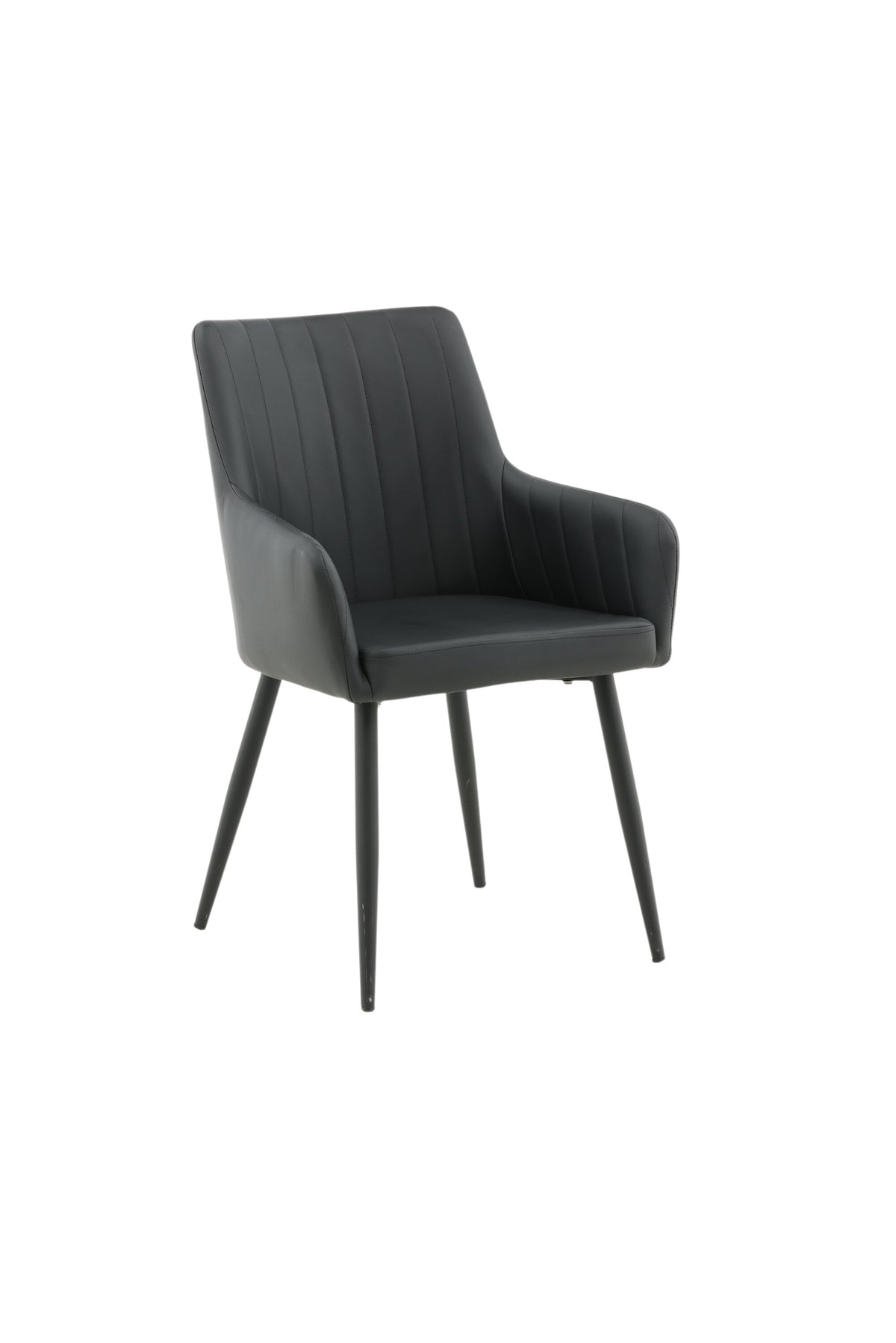Comfort Stuhl in Schwarz präsentiert im Onlineshop von KAQTU Design AG. Stuhl mit Armlehne ist von Venture Home