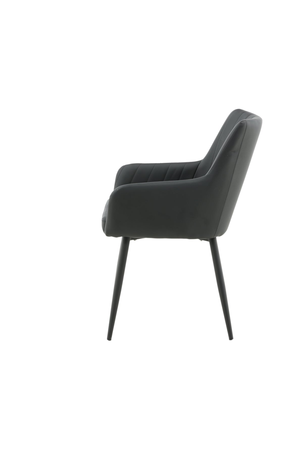 Comfort Stuhl in Schwarz präsentiert im Onlineshop von KAQTU Design AG. Stuhl mit Armlehne ist von Venture Home