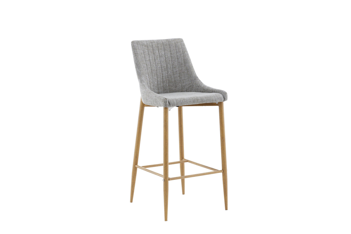 Plaza Barstuhl in Hellgrau präsentiert im Onlineshop von KAQTU Design AG. Barstuhl ist von Venture Home