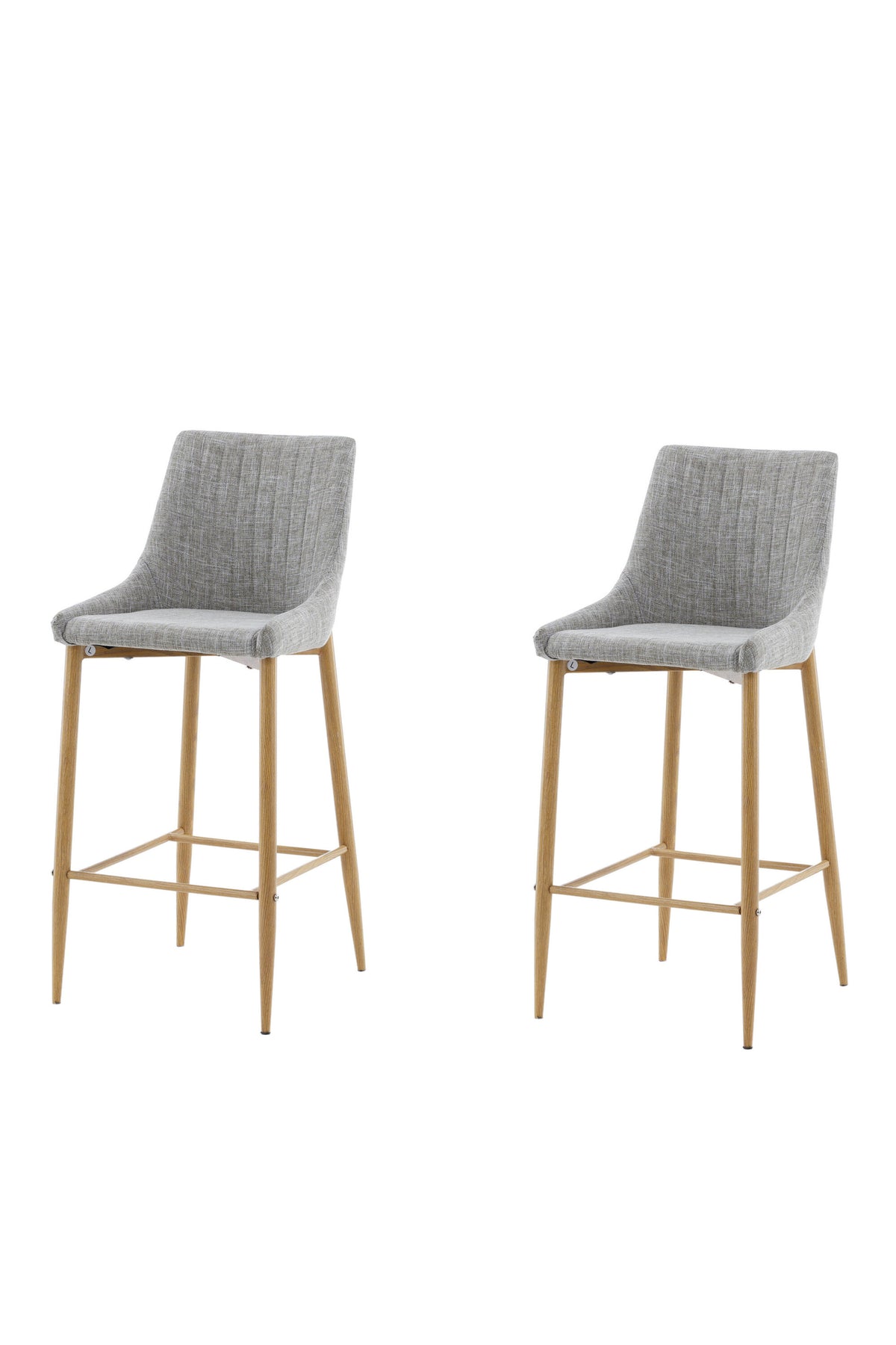 Plaza Barstuhl in Hellgrau präsentiert im Onlineshop von KAQTU Design AG. Barstuhl ist von Venture Home
