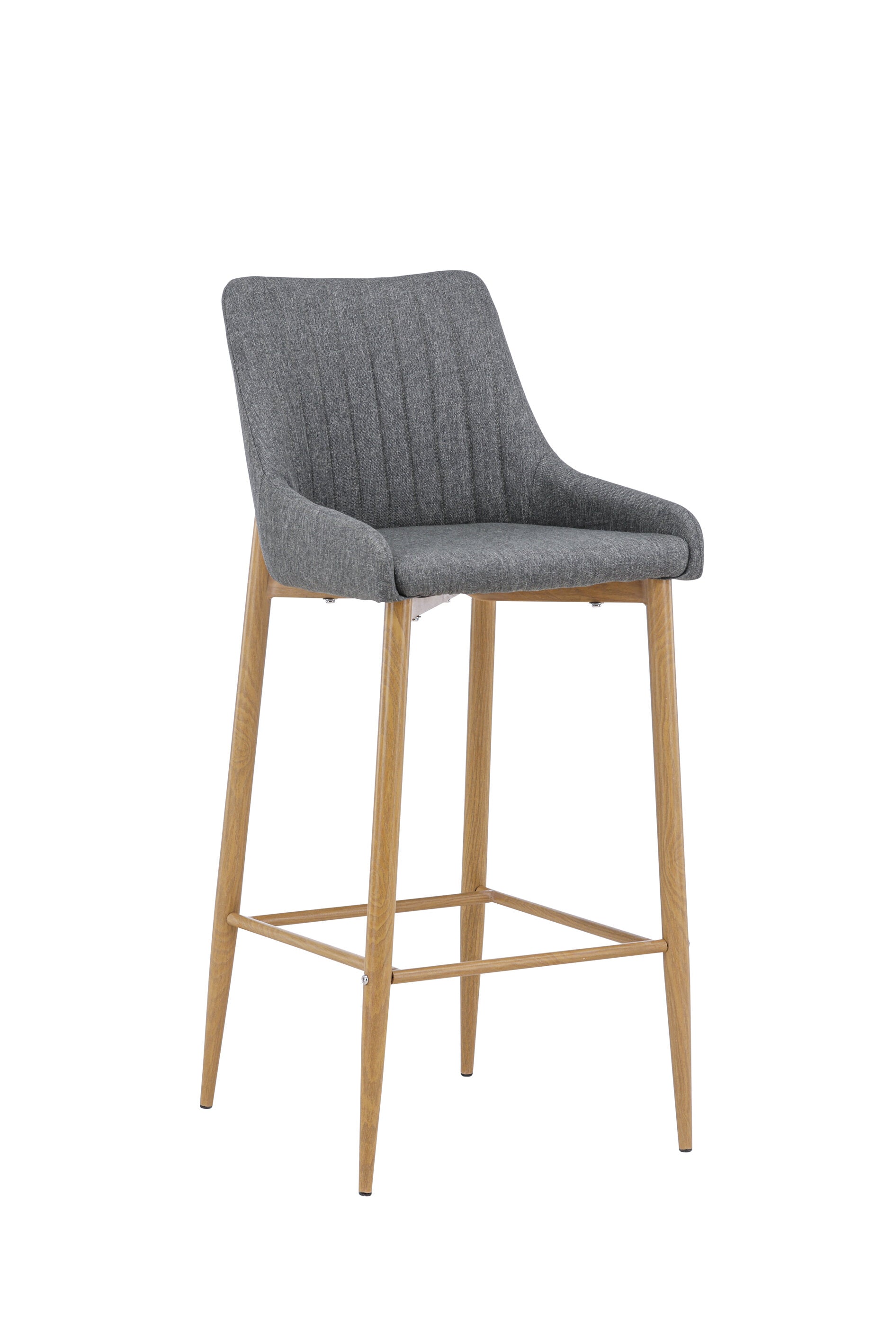 Plaza Barstuhl in Dunkelgrau präsentiert im Onlineshop von KAQTU Design AG. Barstuhl ist von Venture Home