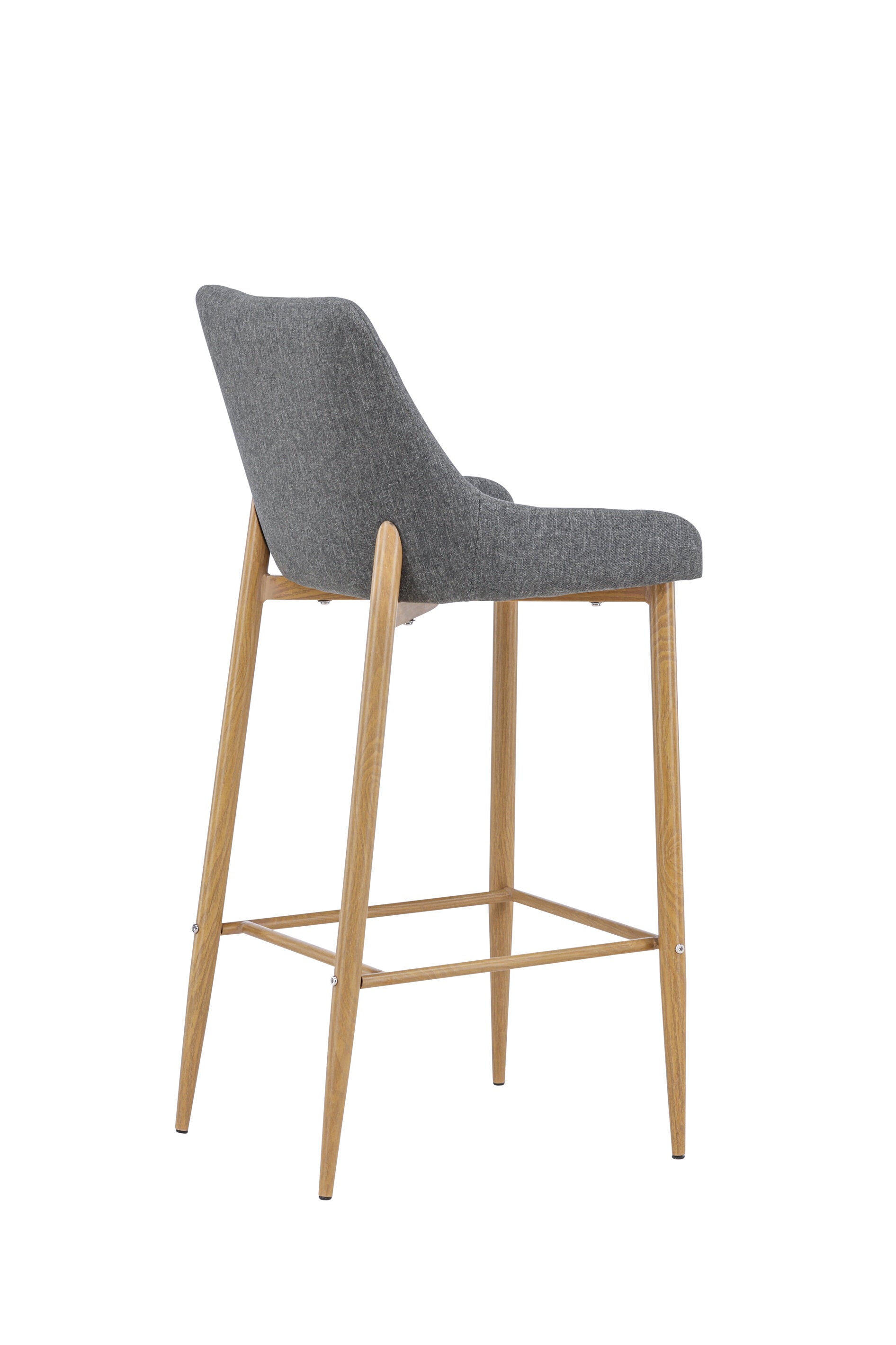 Plaza Barstuhl in Dunkelgrau präsentiert im Onlineshop von KAQTU Design AG. Barstuhl ist von Venture Home