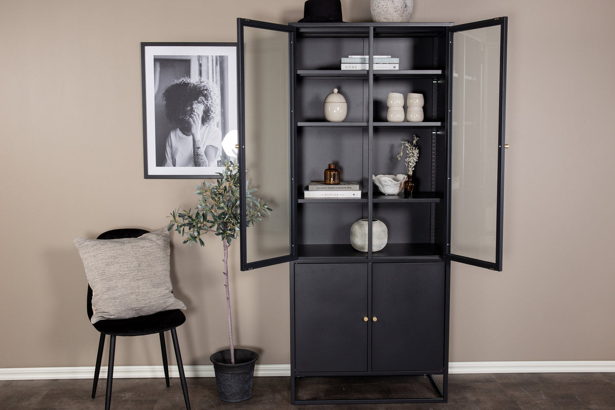 Bakal Cabinet in Schwarz präsentiert im Onlineshop von KAQTU Design AG. Cabinet ist von Venture Home