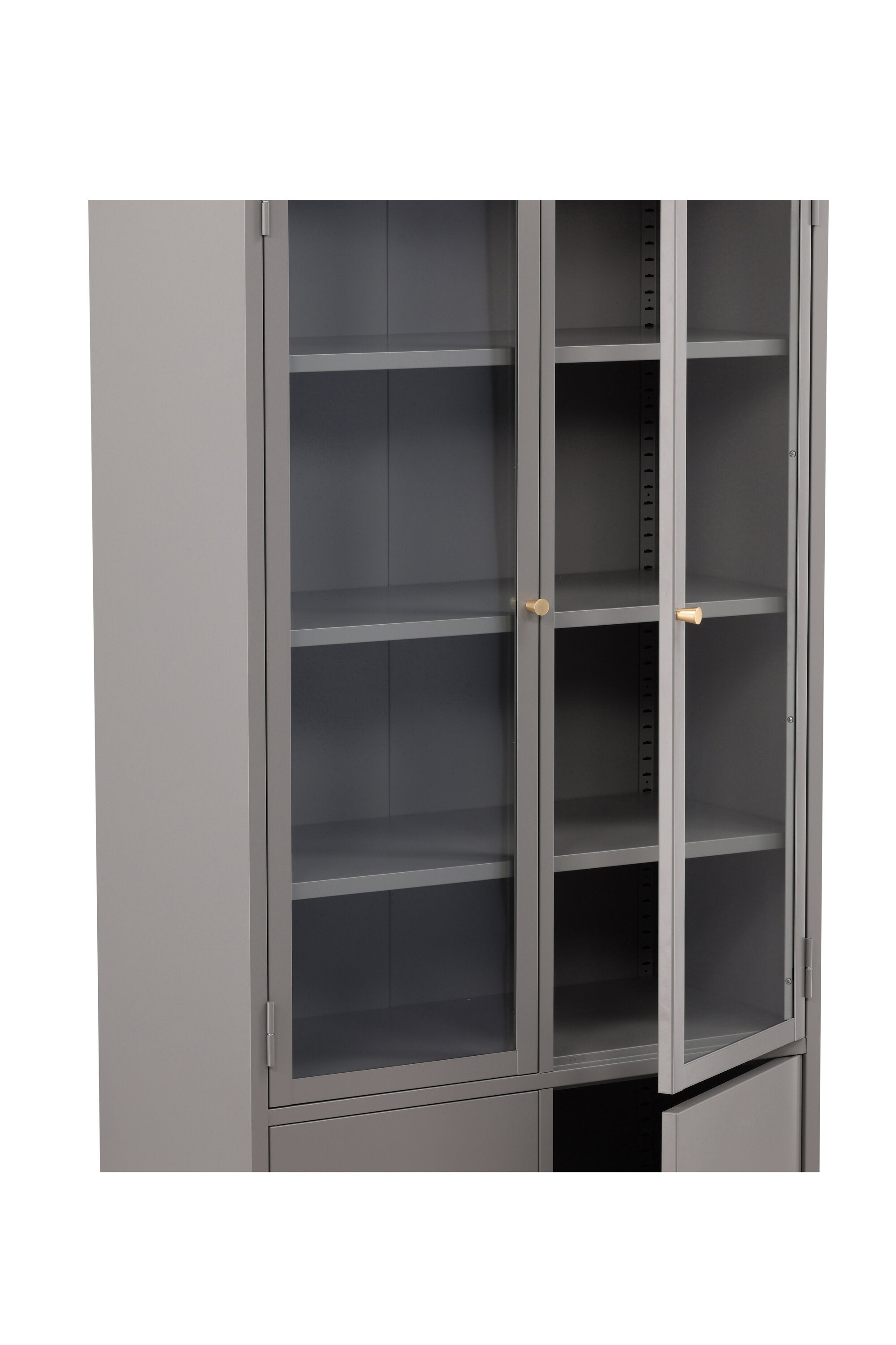 Bakal Regal in Hellgrau präsentiert im Onlineshop von KAQTU Design AG. Standregal ist von Venture Home