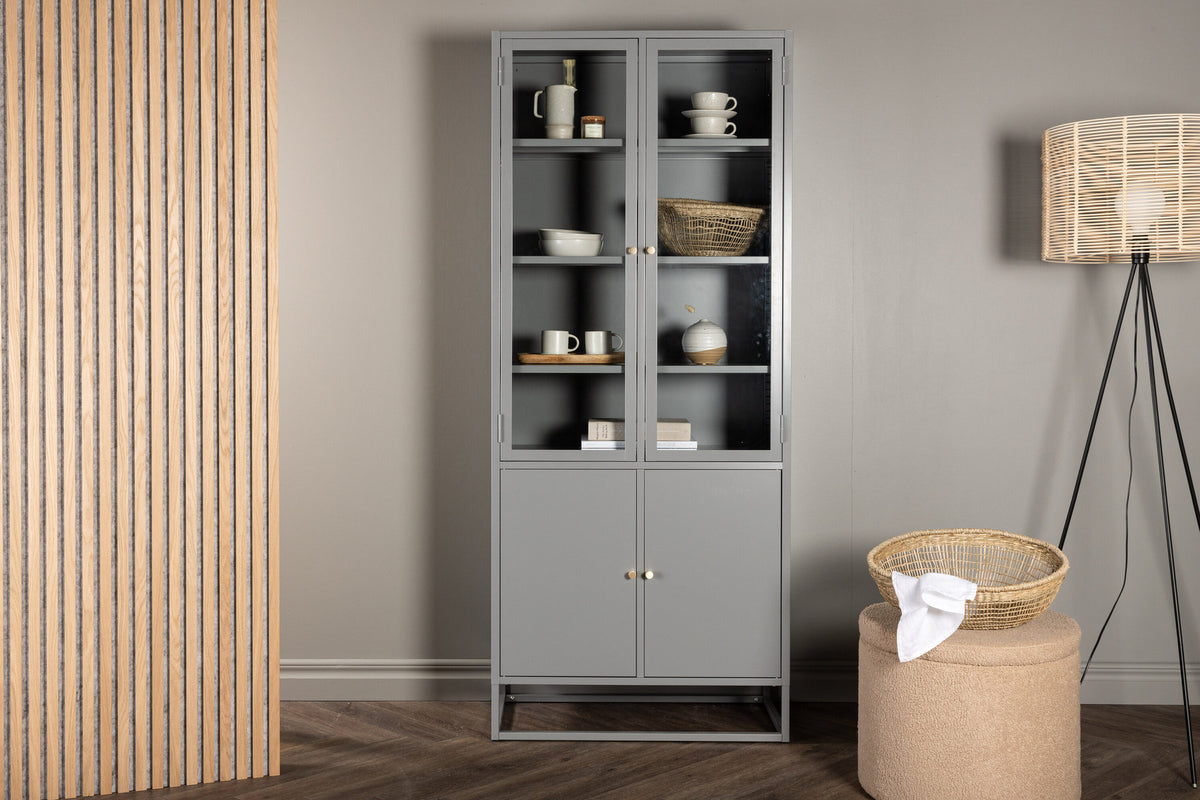 Bakal Regal in Hellgrau präsentiert im Onlineshop von KAQTU Design AG. Cabinet ist von Venture Home