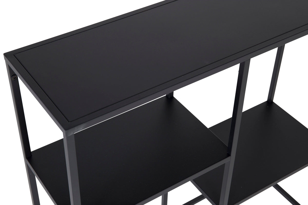 Staal Regal in Schwarz präsentiert im Onlineshop von KAQTU Design AG. Standregal ist von Venture Home