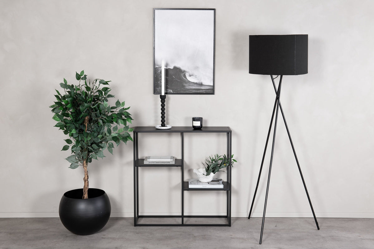 Staal Regal in Schwarz präsentiert im Onlineshop von KAQTU Design AG. Standregal ist von Venture Home