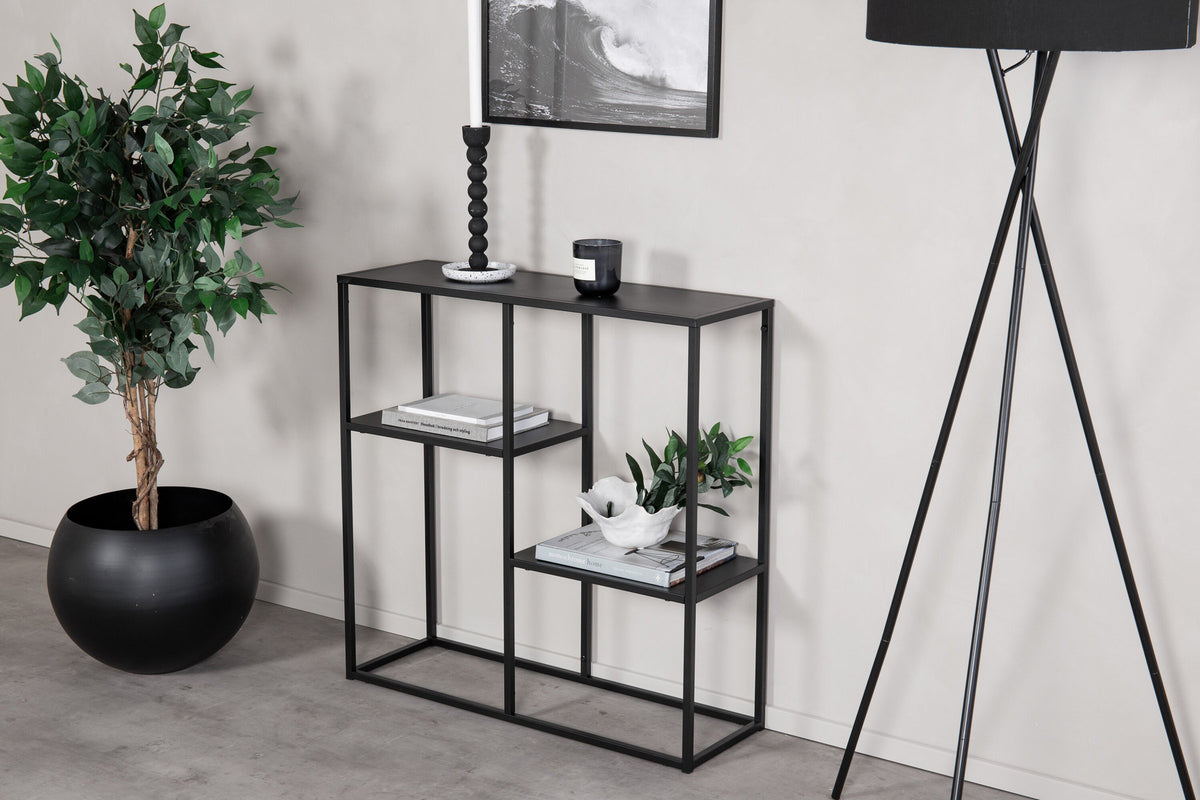 Staal Regal in Schwarz präsentiert im Onlineshop von KAQTU Design AG. Standregal ist von Venture Home