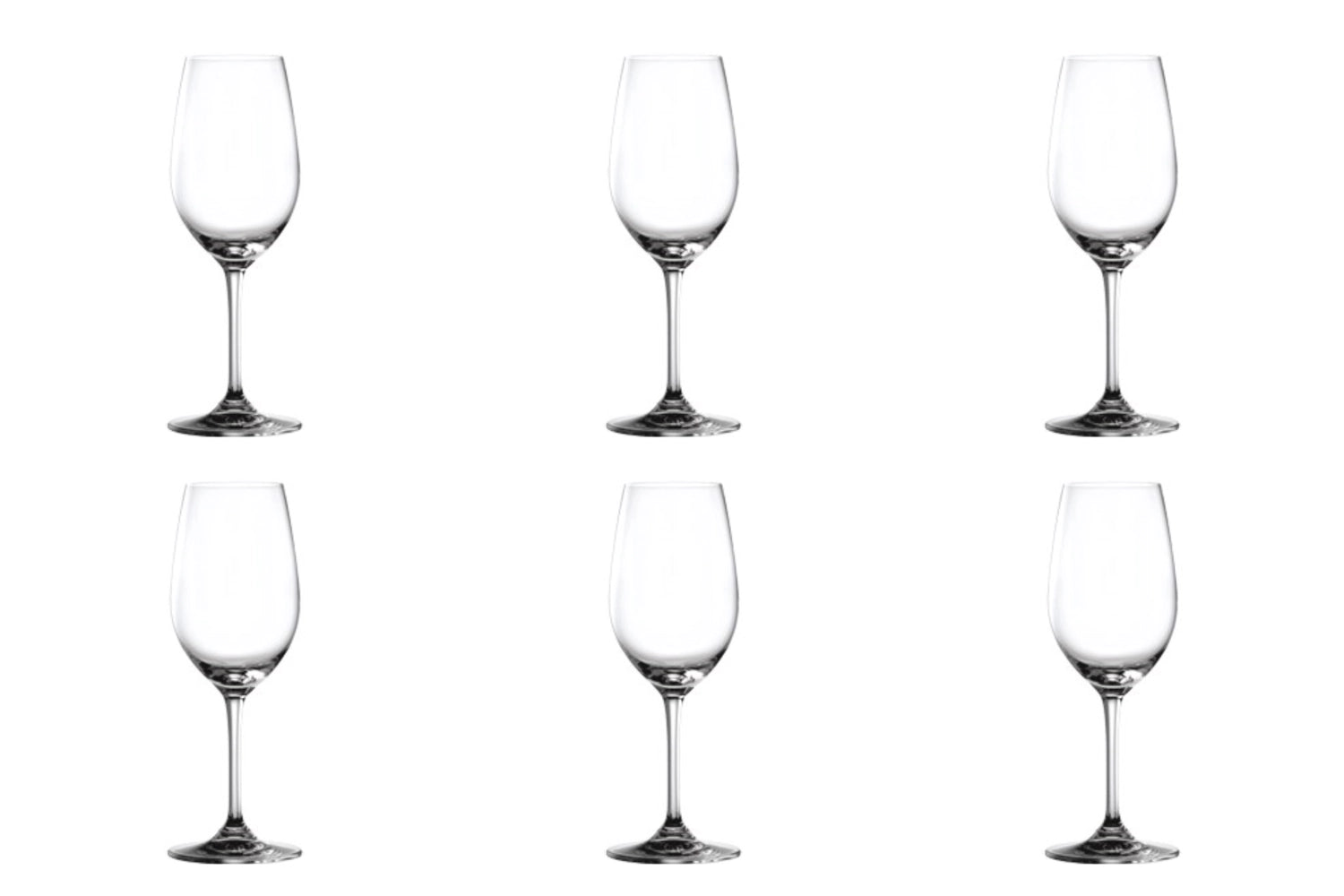 Set of 6 event white wine 360ml h:213mm