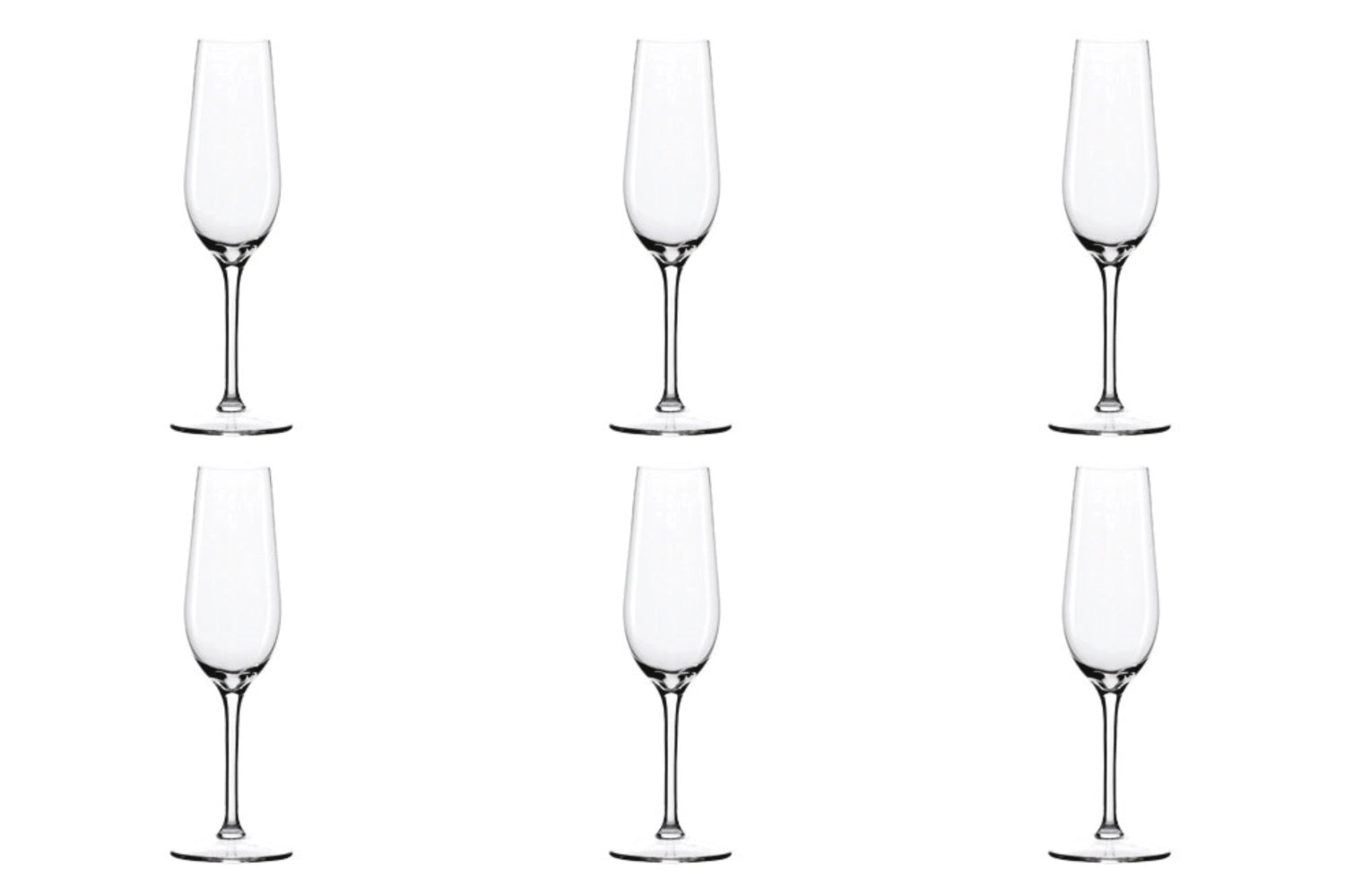 6er Set Event Sektkelch 195ml h:221mm