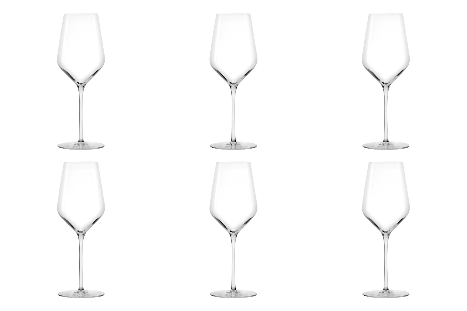 Set of 6 STARlight white wine goblets White Wine H 22.5 cm; 41 cl