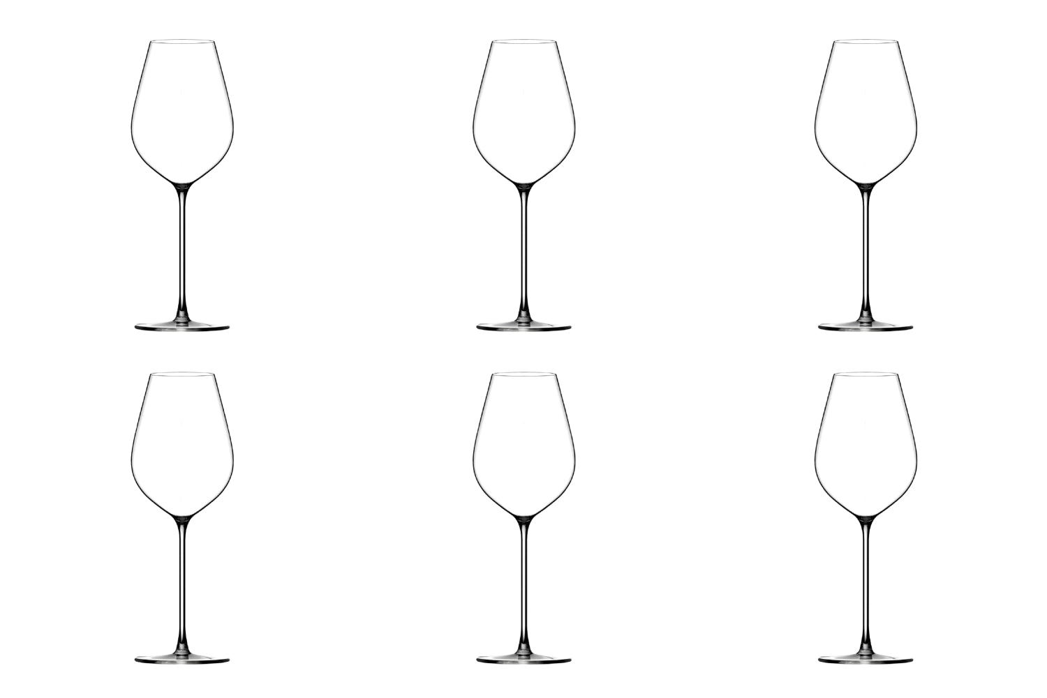 6er Set Basset Hommage Universalglas 45cl