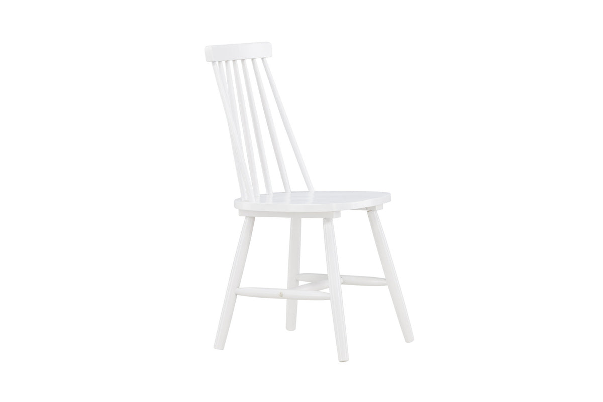 Lönneberga Esszimmerstuhl in Weiss präsentiert im Onlineshop von KAQTU Design AG. Stuhl ist von Venture Home