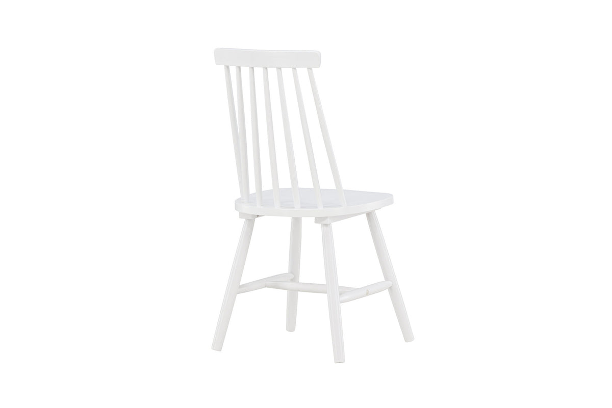 Lönneberga Esszimmerstuhl in Weiss präsentiert im Onlineshop von KAQTU Design AG. Stuhl ist von Venture Home