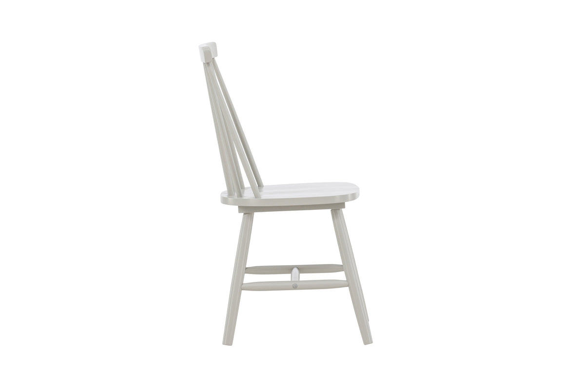 Lönneberga Esszimmerstuhl in Hellgrau präsentiert im Onlineshop von KAQTU Design AG. Stuhl ist von Venture Home