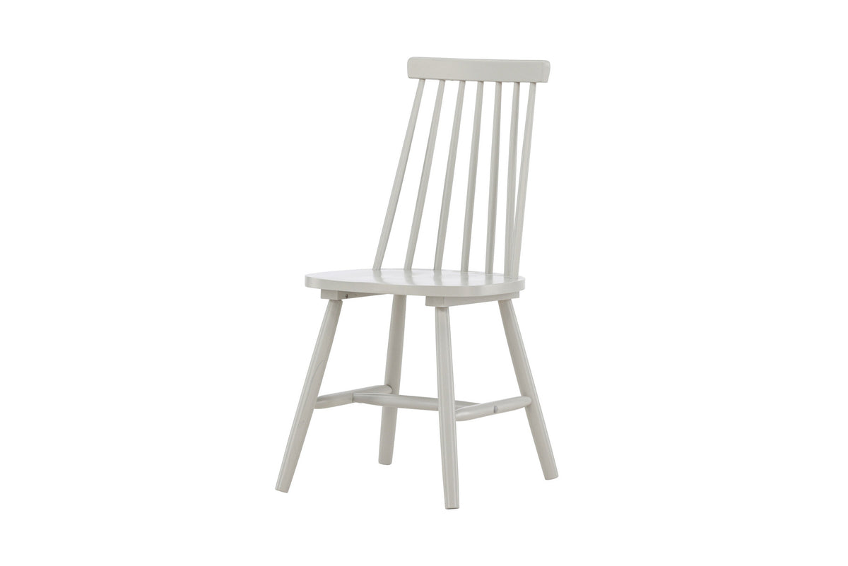 Lönneberga Esszimmerstuhl in Hellgrau präsentiert im Onlineshop von KAQTU Design AG. Stuhl ist von Venture Home