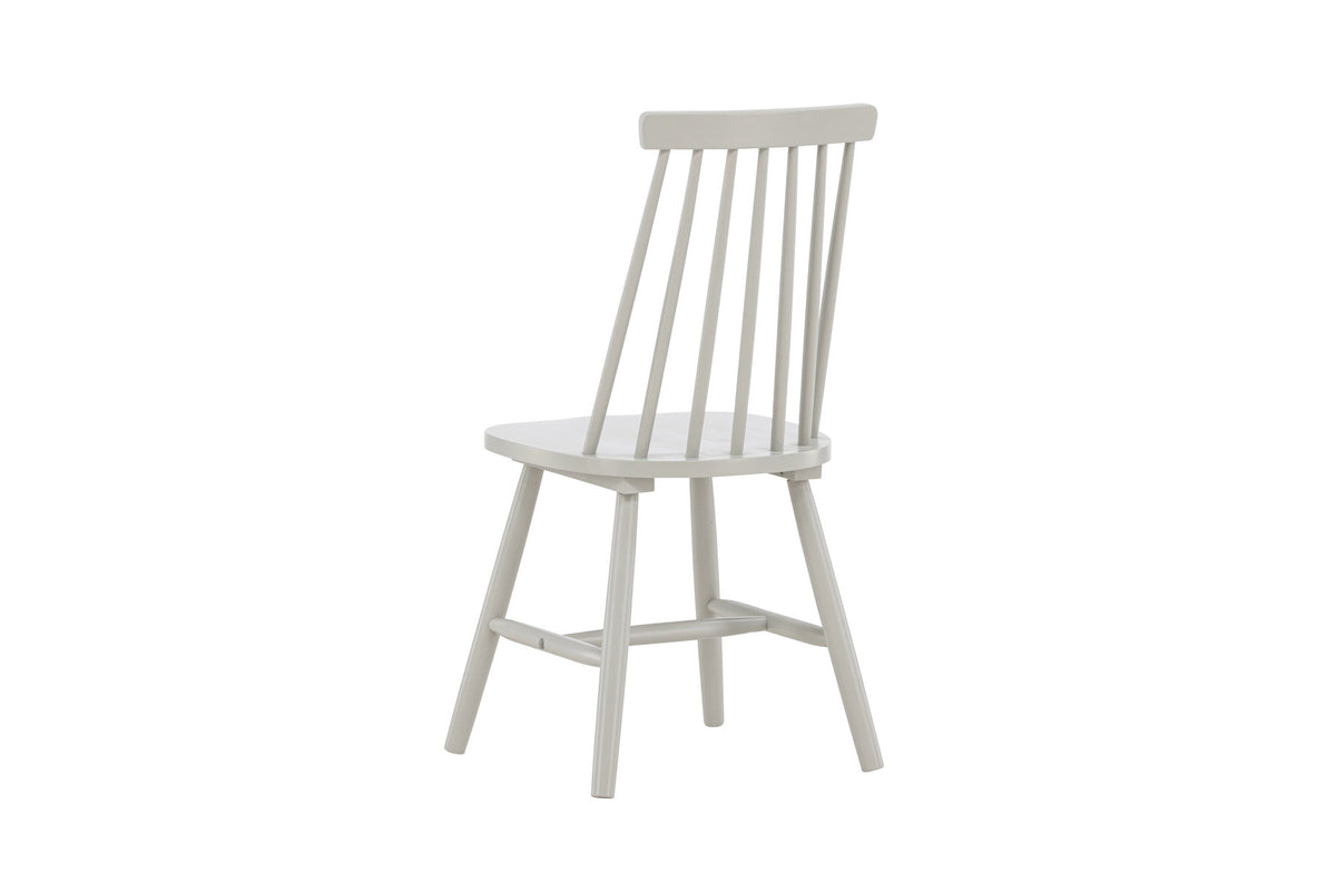 Lönneberga Esszimmerstuhl in Hellgrau präsentiert im Onlineshop von KAQTU Design AG. Stuhl ist von Venture Home
