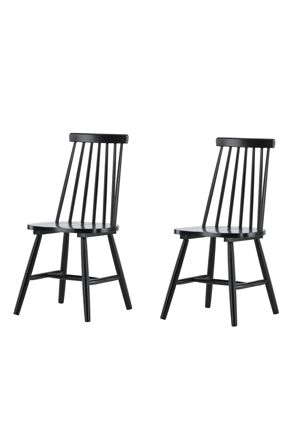 Lönneberga Esszimmerstuhl in Schwarz präsentiert im Onlineshop von KAQTU Design AG. Stuhl ist von Venture Home