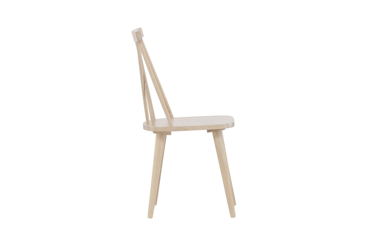 Mariette Esszimmerstuhl in Tünchen präsentiert im Onlineshop von KAQTU Design AG. Stuhl ist von Venture Home