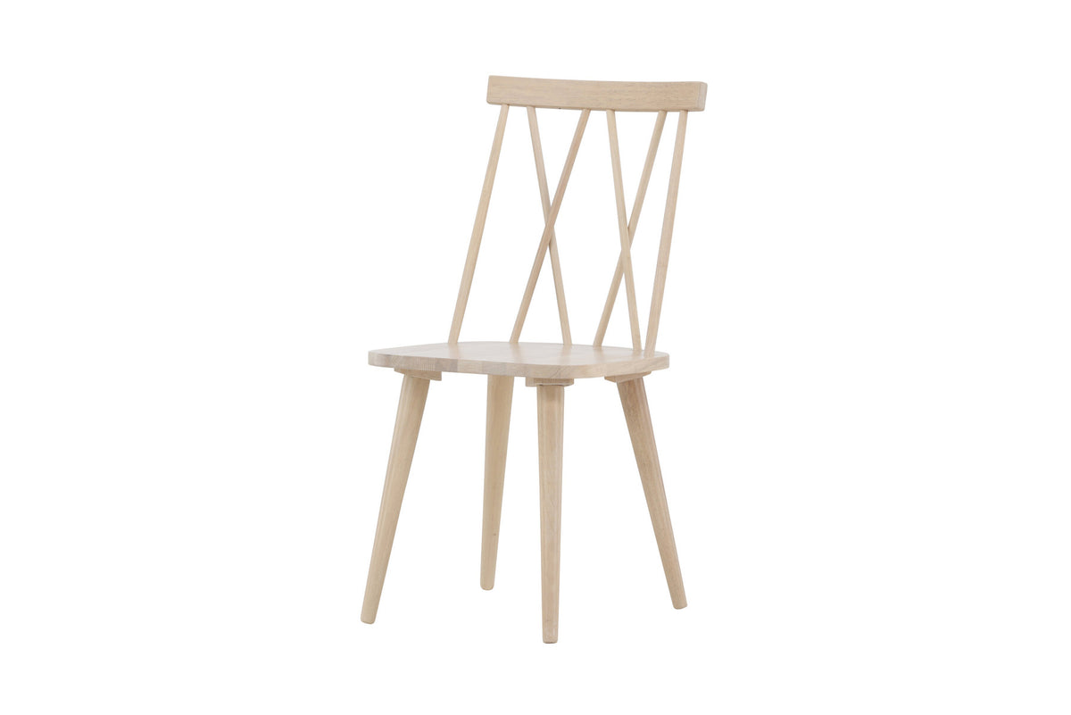 Mariette Esszimmerstuhl in Tünchen präsentiert im Onlineshop von KAQTU Design AG. Stuhl ist von Venture Home
