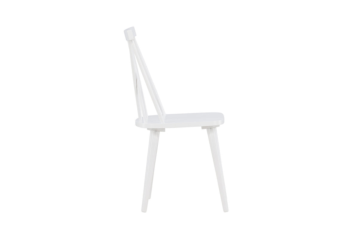 Mariette Esszimmerstuhl in Weiss präsentiert im Onlineshop von KAQTU Design AG. Stuhl ist von Venture Home