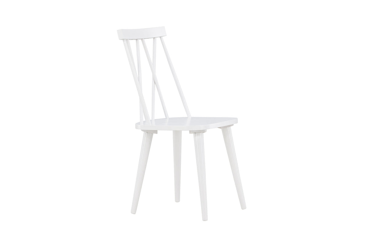 Mariette Esszimmerstuhl in Weiss präsentiert im Onlineshop von KAQTU Design AG. Stuhl ist von Venture Home