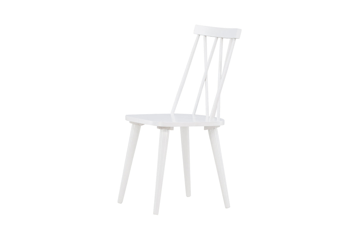 Mariette Esszimmerstuhl in Weiss präsentiert im Onlineshop von KAQTU Design AG. Stuhl ist von Venture Home