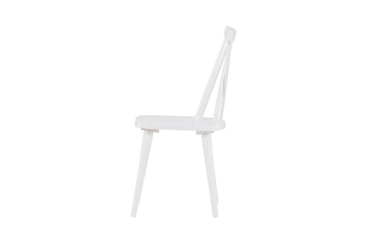Mariette Esszimmerstuhl in Weiss präsentiert im Onlineshop von KAQTU Design AG. Stuhl ist von Venture Home