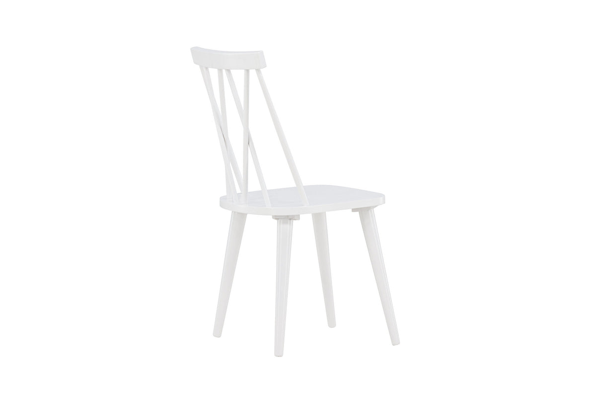 Mariette Esszimmerstuhl in Weiss präsentiert im Onlineshop von KAQTU Design AG. Stuhl ist von Venture Home