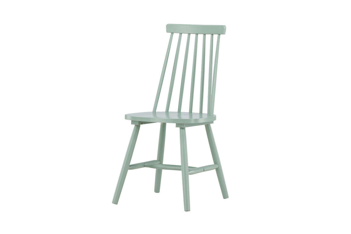 Lönneberga Esszimmerstuhl in Grün präsentiert im Onlineshop von KAQTU Design AG. Stuhl ist von Venture Home