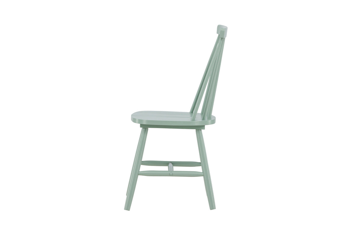 Lönneberga Esszimmerstuhl in Grün präsentiert im Onlineshop von KAQTU Design AG. Stuhl ist von Venture Home
