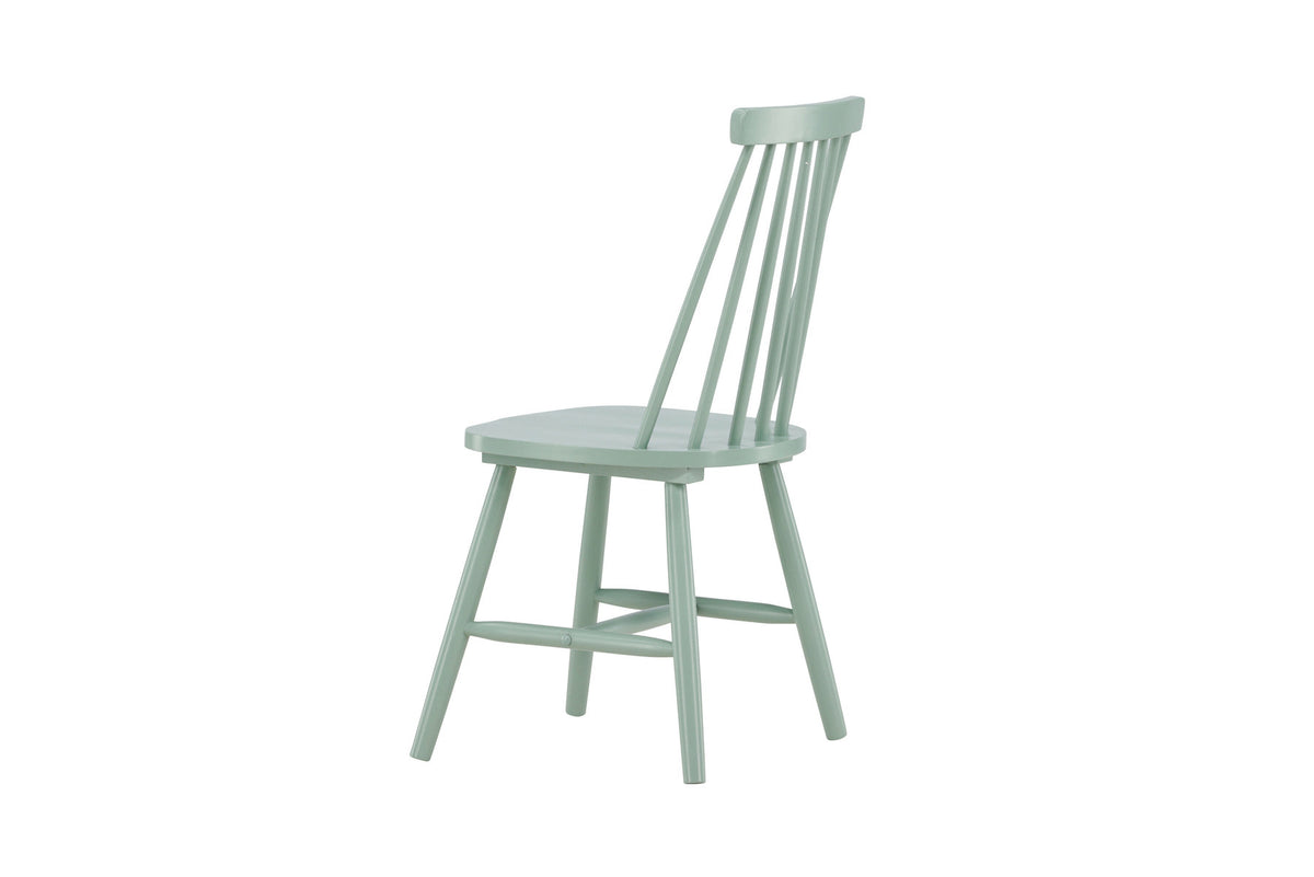 Lönneberga Esszimmerstuhl in Grün präsentiert im Onlineshop von KAQTU Design AG. Stuhl ist von Venture Home