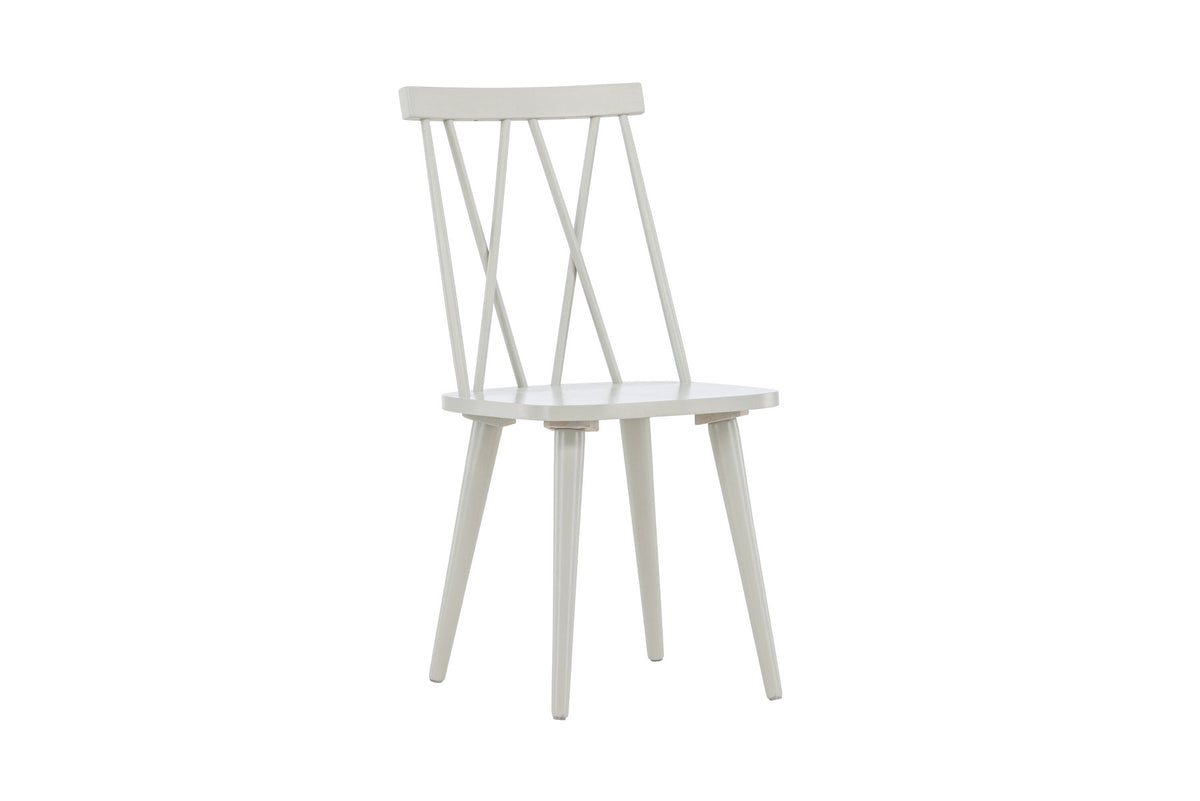 Mariette Esszimmerstuhl in Hellgrau präsentiert im Onlineshop von KAQTU Design AG. Stuhl ist von Venture Home