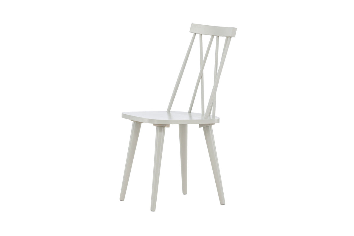 Mariette Esszimmerstuhl in Hellgrau präsentiert im Onlineshop von KAQTU Design AG. Stuhl ist von Venture Home