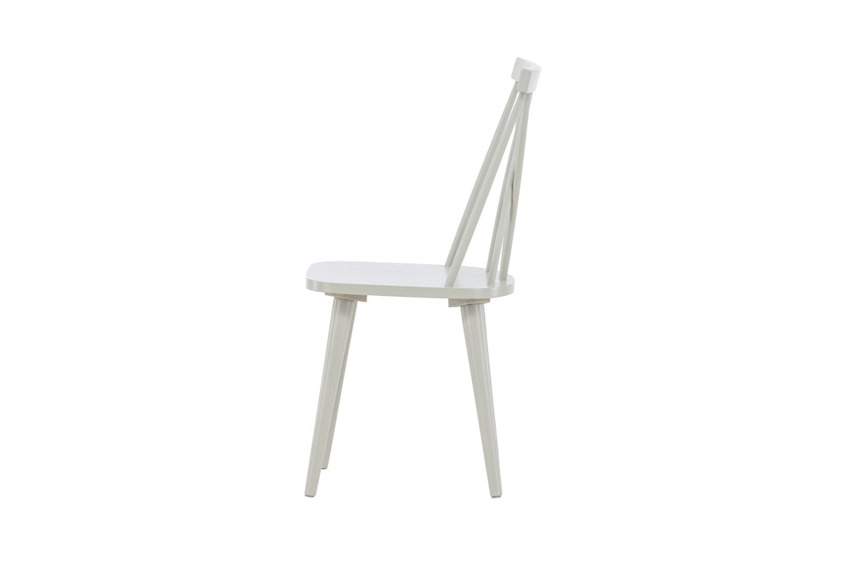 Mariette Esszimmerstuhl in Hellgrau präsentiert im Onlineshop von KAQTU Design AG. Stuhl ist von Venture Home