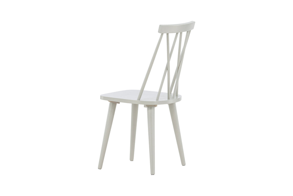 Mariette Esszimmerstuhl in Hellgrau präsentiert im Onlineshop von KAQTU Design AG. Stuhl ist von Venture Home