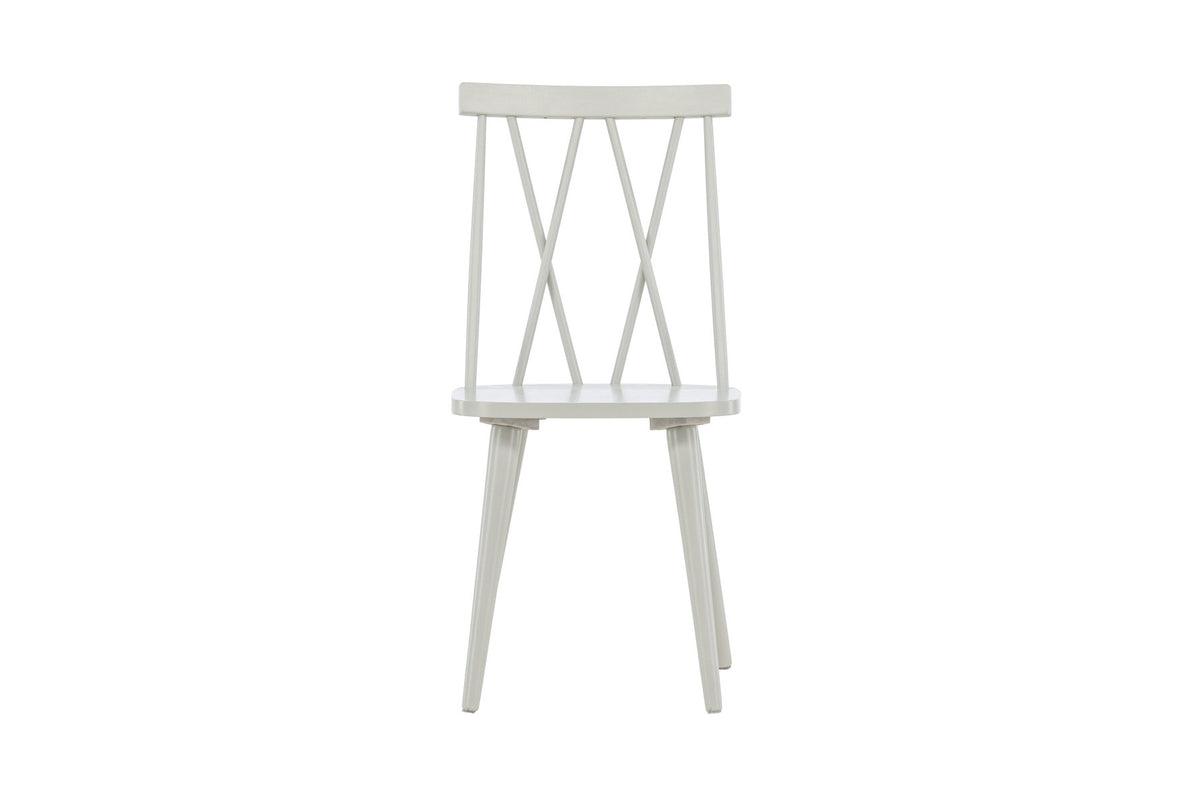 Mariette Esszimmerstuhl in Hellgrau präsentiert im Onlineshop von KAQTU Design AG. Stuhl ist von Venture Home