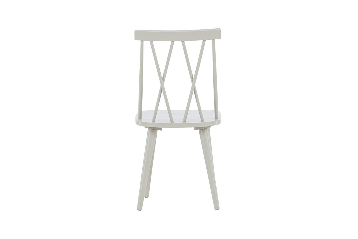 Mariette Esszimmerstuhl in Hellgrau präsentiert im Onlineshop von KAQTU Design AG. Stuhl ist von Venture Home